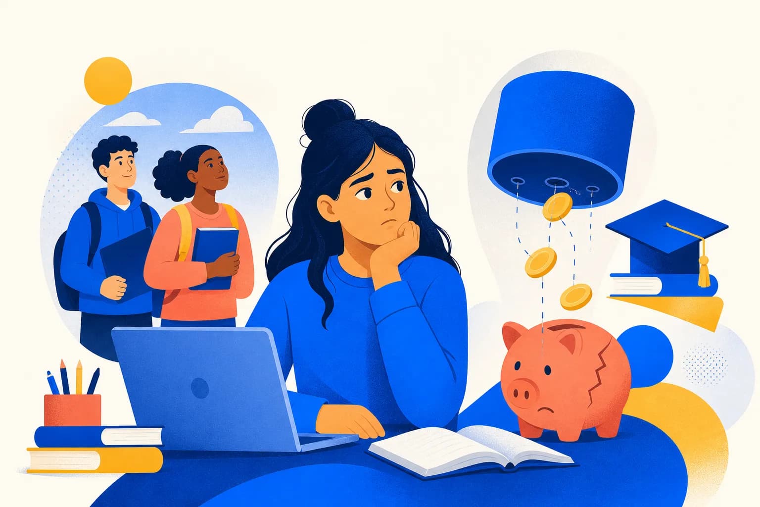 Illustration for "FAFSA Mistakes That Quietly Cost Students Thousands"