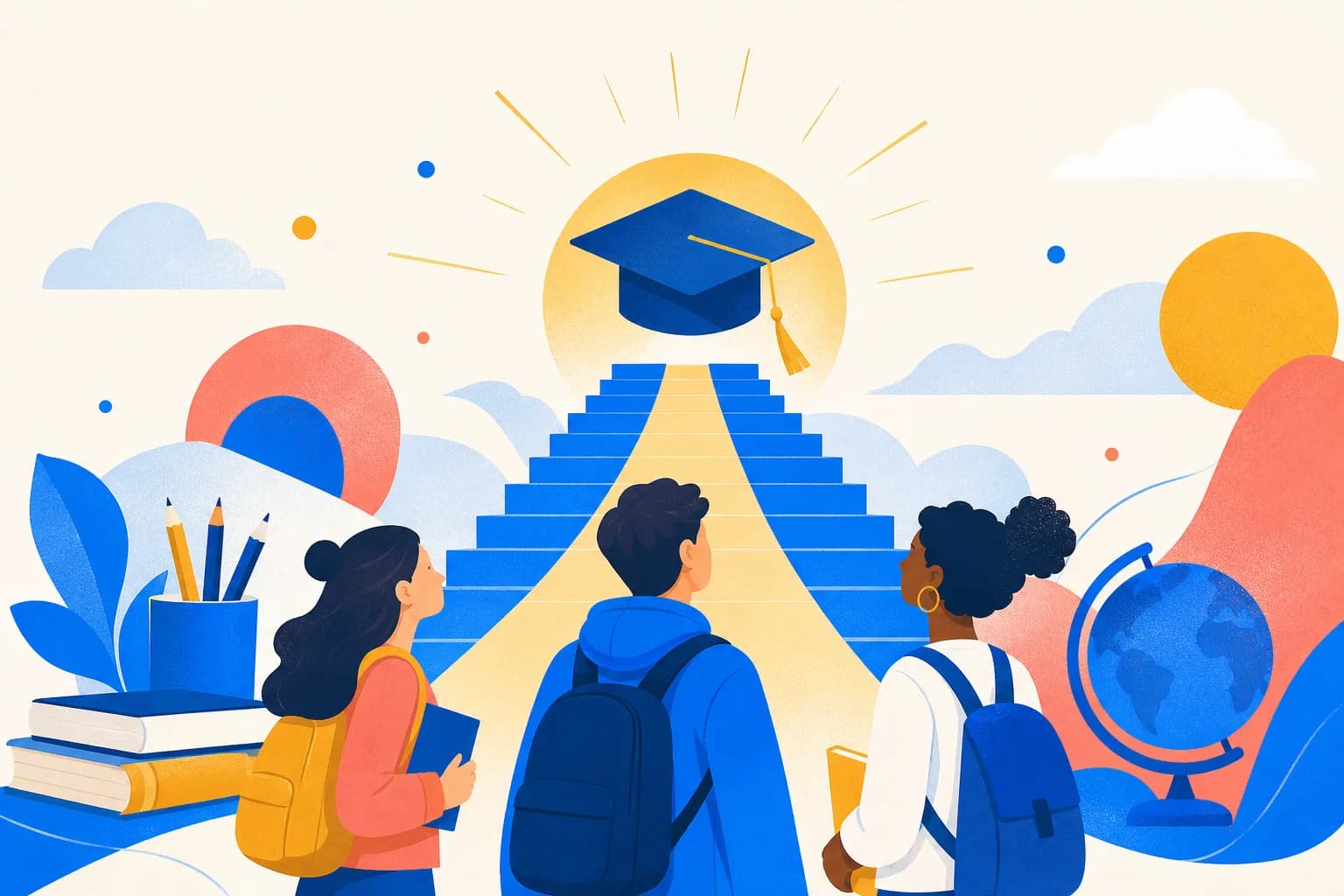 Illustration for "How to Get a Full-Ride Scholarship"